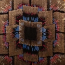 ART DECO LAME SHAWL, c. 1930
