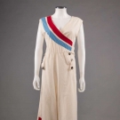 RED WHITE &amp; BLUE BEACH PAJAMAS, 1930s