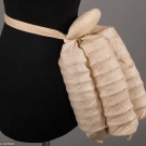 TWO LADIES BUSTLES, 1870-1880s