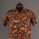 MAN'S TROPICAL PRINT SHIRT, 1950s