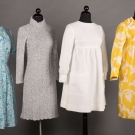 FOUR DAY DRESSES, 1960-1970