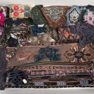 LOT OF BEADED TRIMS &amp; APPLIQUES, LATE 19TH - EARLY 20TH C