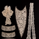 LADIES' HANDMADE LACE ACCESSORIES, 1850-1900