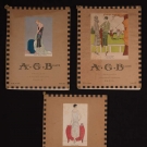 THREE ISSUES AGB FASHION MAGAZINE, PARIS, 1925