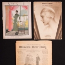 THREE FASHION PUBLICATIONS, 1920-1931