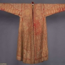 GOLD EMBROIDERED WOOL ROBE, PERSIA, 19TH C