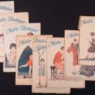 EIGHT "MODE PRATIQUE" FASHION MAGAZINES, FRANCE, 1926