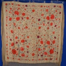 EMBROIDERED CHINESE EXPORT SHAWL c. 1900