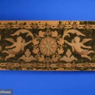 EMBROIDERED VELVET PANEL, 18th C