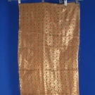 SILK BROCADE YARDAGE, 19th C
