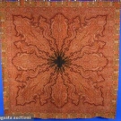 WOOL PAISLEY SHAWL, 19th C