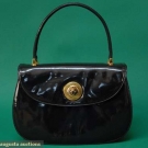 J. LEIBER JEWELED FRAME HANDBAG MID 20th C