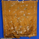 CHINESE SILK EMBROIDERED PANEL, c. 1900