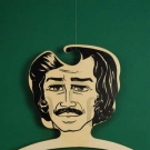 ITALIAN PLASTIC "HEAD" HANGER C 1970
