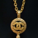 3 CHANEL MEDALLION NECKLACES, 1980s