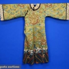 2 CHINESE EMBROIDERED ROBES, c. 1900