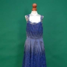 SILK &amp; LACE PARTY DRESS, c. 1950