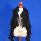 SHAPED LACE SHAWL, c. 1880