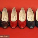3 PAIR LADIES' MICHEL PUMPS, MID 20th C