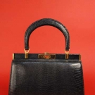 FRENCH LIZARD HANDBAG, 1960s