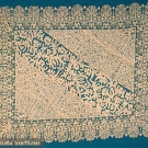 ITALIAN LACE SQUARE, LATE 1600s
