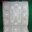 NORMANDY LACE BEDCOVER, EARLY 20th C
