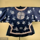 EMBROIDERED CHINESE SILK ROBE, EARLY 20th C