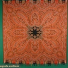 WOOL PAISLEY SHAWL, 19th C