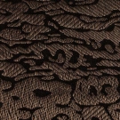 BLACK SILK &amp; GOLD LAME FABRIC, FRANCE, 1920s