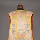 PASTEL BROCADE CHASUBLE, ITALY, c. 1750