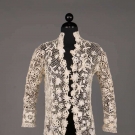 IRISH CROCHET LACE COAT, c. 1910