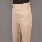 MANS HOMESPUN LINEN TROUSERS, 1840-1850
