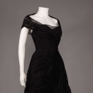 JEAN DESSES LACE EVENING DRESS, PARIS, 1950s