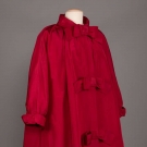 CHRISTIAN DIOR SILK EVENING COAT, EARLY 1950s