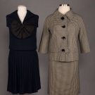 TWO NORMAN NORELL SKIRT SUITS, 1960s