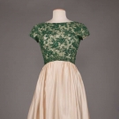 MALCOLM STARR BEADED EVENING GOWN, 1960s