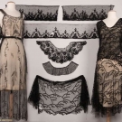 BEADED &amp; SEQUINED DECONSTRUCTED DRESS PARTS &amp; TWO CAPES, 1920s