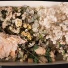 LOT OF DEADSTOCK FLORALS, MID 20TH C