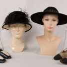 KATHARINE HEPBURN HATS &amp; SHOES, EARLY &amp; MID 20TH C