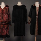 THREE SILK DAY DRESSES, 1920s