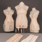 FIVE CORSETS, AMERICA, 1910s