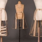 THREE BUSTLE CAGES, 1867-1880