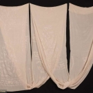 EMBROIDERED DEADSTOCK TEA GOWN YARDAGE, 1900s