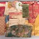 GENEROUS LOT FURNISHINGS &amp; DRESS REMNANTS, CHINA, 18TH-20TH C