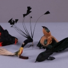 GENEROUS LOT MILLINERY EMBELLISHMENTS, FRANCE &amp; AMERICA, EARLY-MID 20TH C