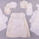 GENEROUS LOT OF BABY CAPS &amp; UNDER GARMENTS, EARLY 19TH C