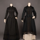 BLACK BEADED AFTERNOON GARMENTS, 1880s