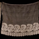 THREE JACQUARD SILK BONNET VEILS, 1810-1820s