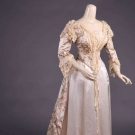EVENING GOWN ELEMENTS, PARIS, c. 1891
