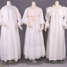 THREE PEIGNOIRS, c. 1900
